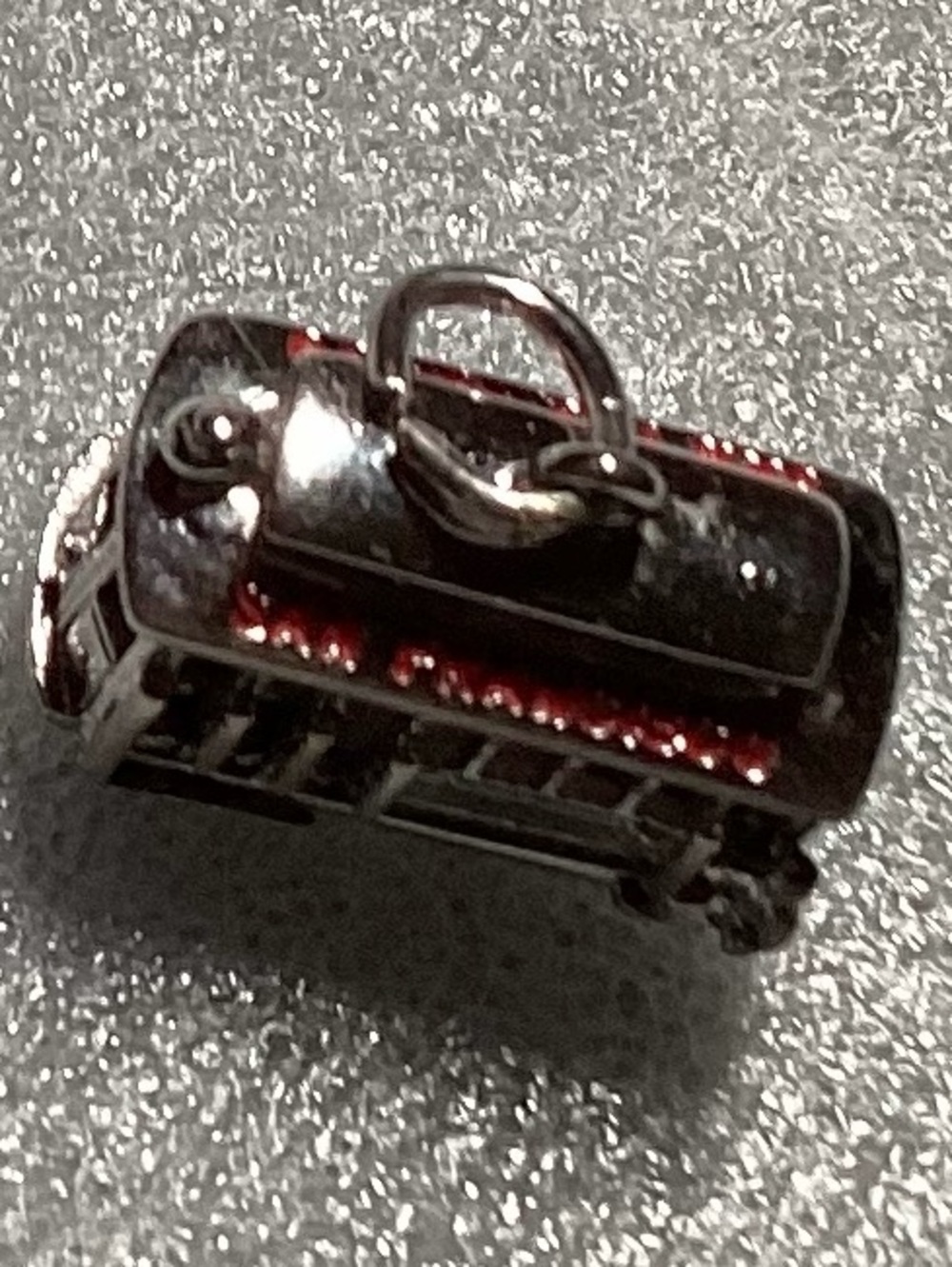 San Francisco Trolley Cable Car Sterling Charm